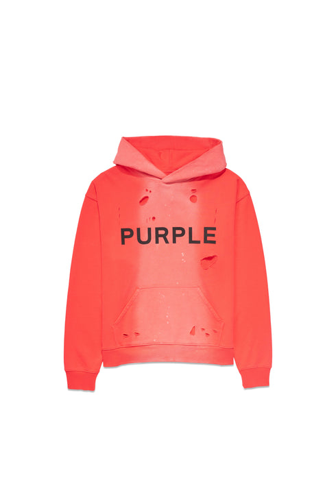 PURPLE BRAND P447-FHPR223 French Terry PO Hoody Mens Apparel